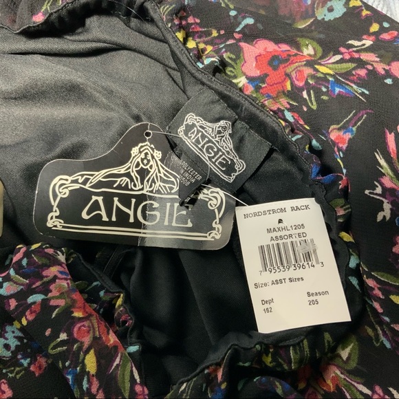 Angie Strapless Floral Summer Dress NWT Size Medium - Picture 7 of 7